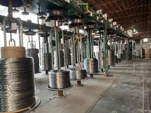 Stainless steel wire workshop