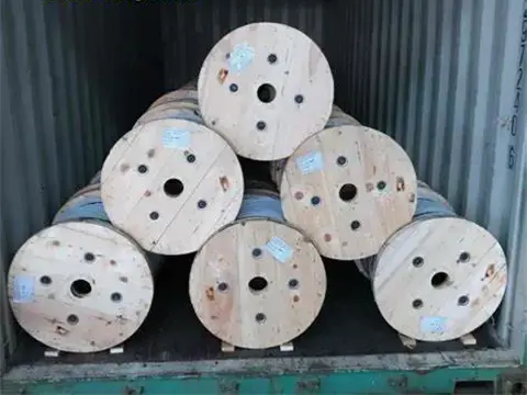 284 tons of steel strands exported to Monaco