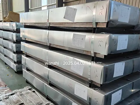 98 tons 304 SS sheet shipped to Latvia