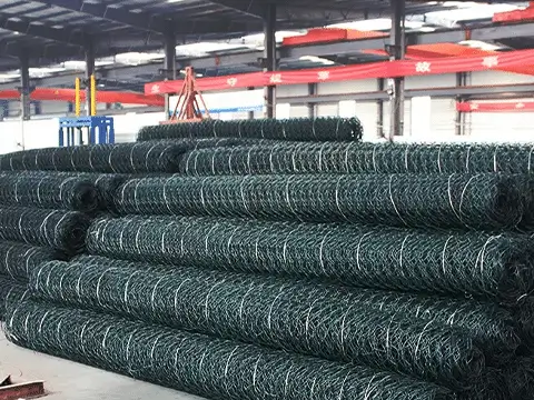 PVC coated hexagonal mesh in stock