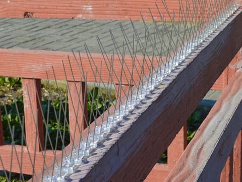 Use on top of fence