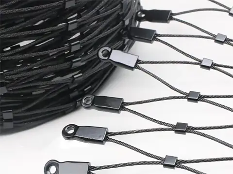 Bridge Construction Safety Rope Wire Mesh