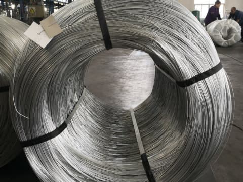 Galvanized wire tie finished product