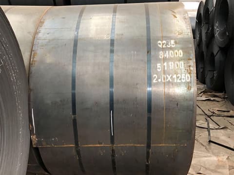 SS400 Q235 ASTM JIS hot rolled steel coil