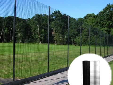 black vinyl coated hardware cloth for fencing