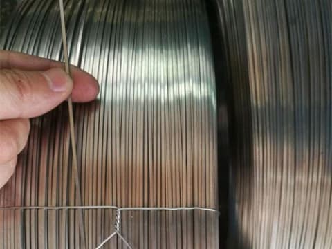 0.8-2.5mm Galvanized flat wire for stitching