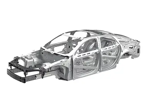Automobile chassis crossbar