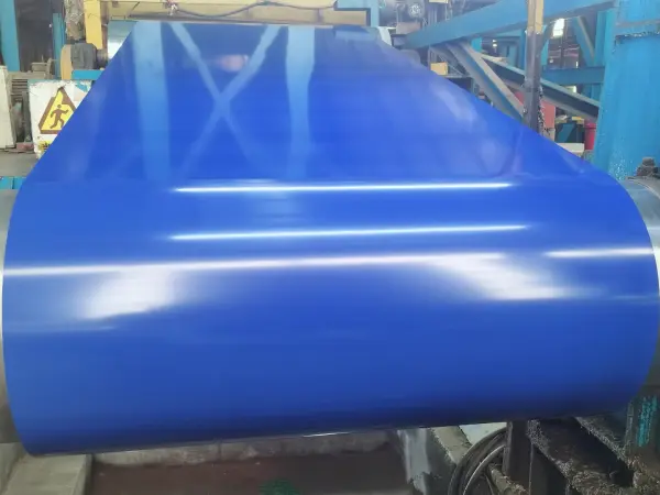 Blue PPGI color coated coil