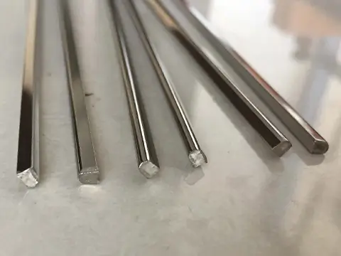 Cold drawn steel wire different cross sections half round, flat wire
