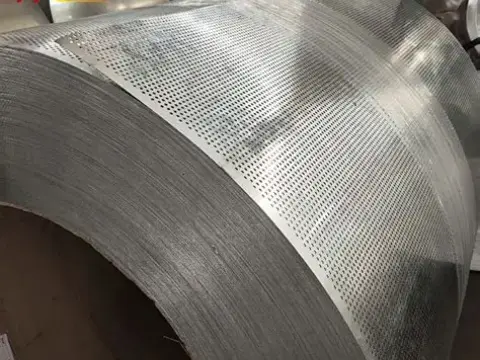 Perforated Stainless Steel sheet coil