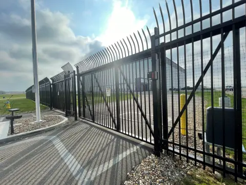 Prison Fence Guardrail