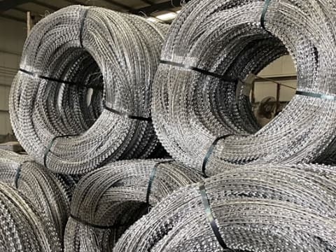 Razor barbed wire of qualified quality