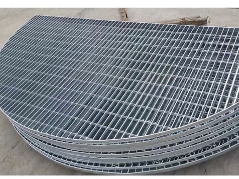 Round galvanized grating sheet