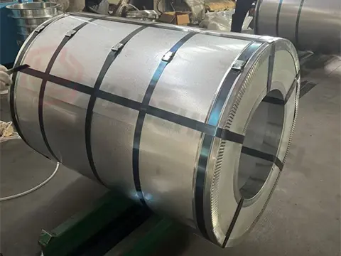 Stainless steel perforated mesh coil package