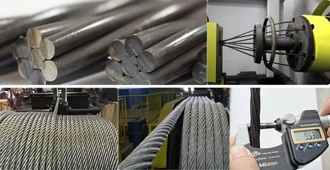 Steel Core Stranded Wire Pc Steel Wire Galvanized Strand