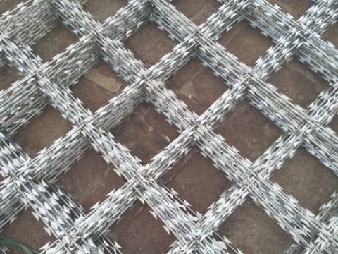 Welded Razor Wire Fence Panels