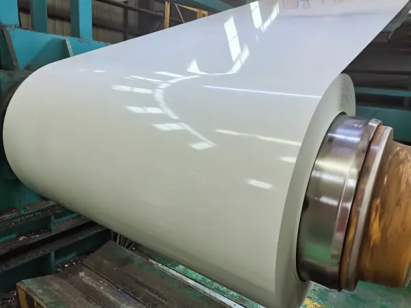 White PPGI color coated coil