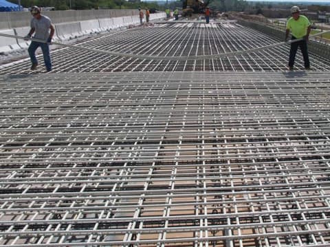 road concrete reinforcing mesh