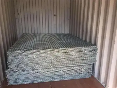 Loading into the container at the port