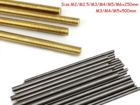 Threaded Rod Bar 304 SS Steel Screw Full Threaded