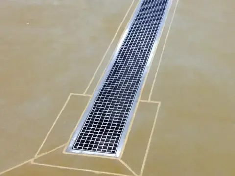 fountain stainless steel slot drain
