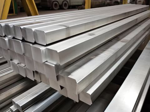 50mm Aluminum Square Rectangular Bar