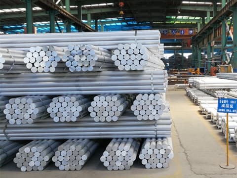 6061 6063 7075 Aluminum Round Bar