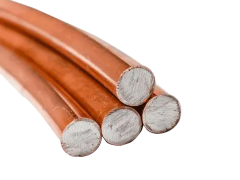 Closer view of CCS wire