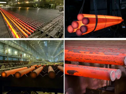 Extruded aluminum billets