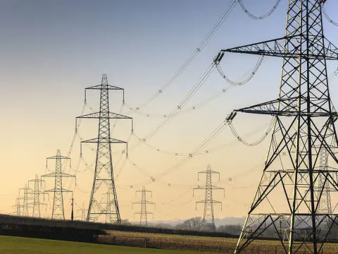 Transmission tower fixing