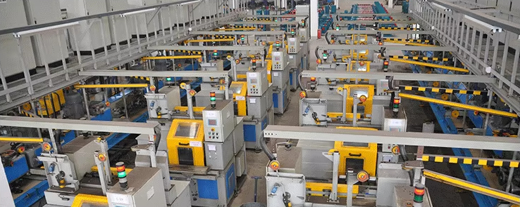 Wanzhi Steel galvanized steel guy wire workshop