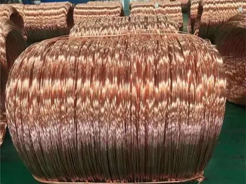 copper coated steel wire