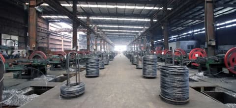 Annealed wire production line