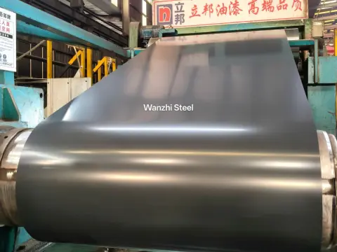 Dark gray color coated steel coil
