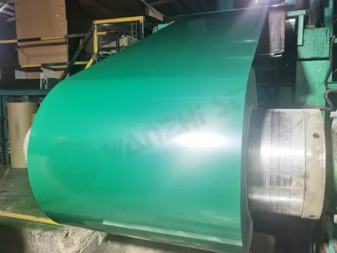 Green PPGI color coated steel coil