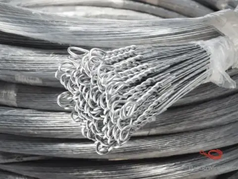 Galvanized baling wire