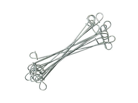 Galvanized double-loop tying wire