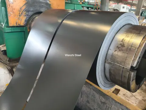 Gray PPGI color-coated steel coil strip
