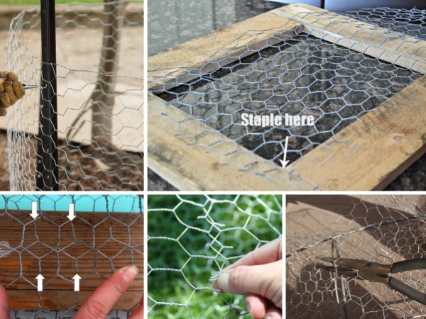 Making poultry cages