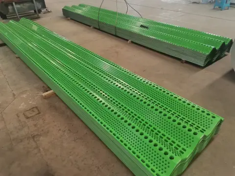 Powder Coated Perforated Metal Wind Dust Fence