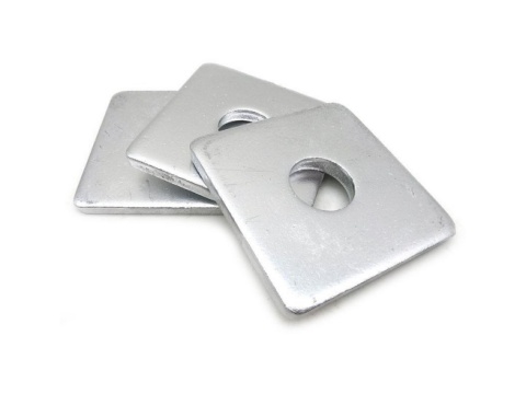 DIN436 galvanised square washers Flat