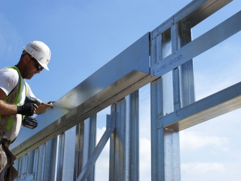 Metal frame assembly