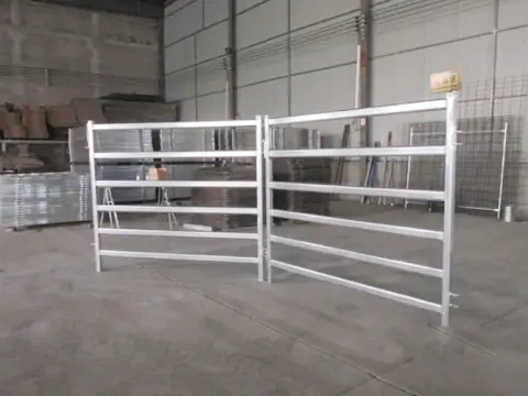 Welding of crossbars and columns