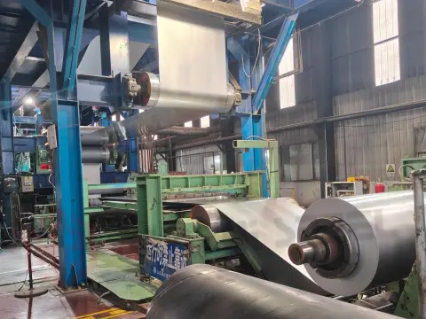 Aluminized zinc coil production line