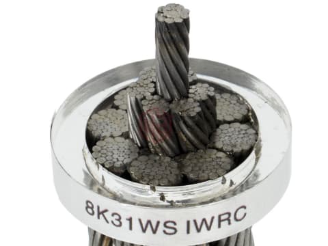 Galvanized Steel Wire Rope 8X19W FC Iwrc