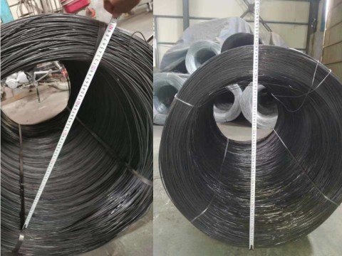 Inner diameter of annealed steel wire coil
