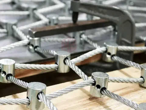 Used for galvanized rope mesh