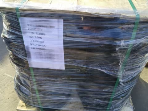 Wooden pallet fixing