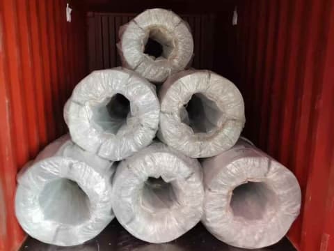 Galvanized wire shipment