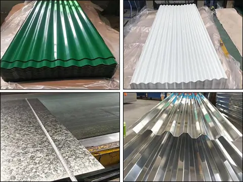 Galvanized and ppgi roofing panel supplier